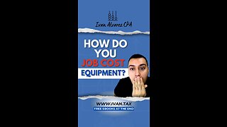 How do you Job Cost Equipment?