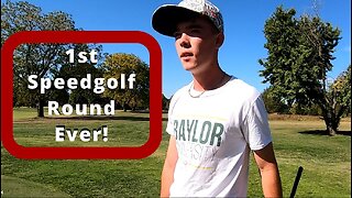 Chandler's 1st Speedgolf Round Ever - SG US Open 2022 - Speedgolf with Hawk