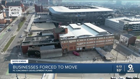 Business owner forced to move for FC Cincinnati development