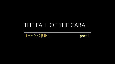 The Fall of The Cabal Part 1 - The Sequel
