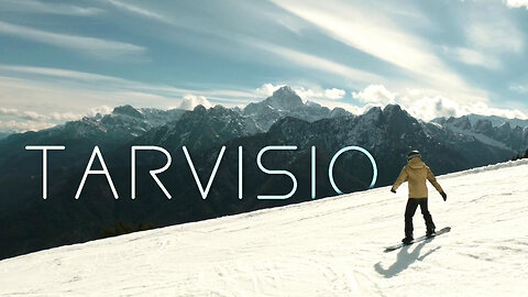 Snowboarding in Tarvisio
