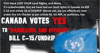 Land Use Bylaw to steal your Land - UNDRIP