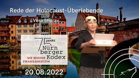 75 Jahre Nürnberger Kodex - Rede Vera Sarav (englisch) - 20.08.2022