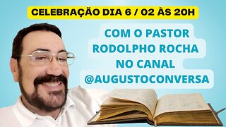 Pastor Rodolpho Rocha (#live, #espiritualidade).