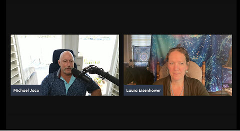 Michael Jaco Interviews Laura Eisienhower- Secret Alliance against Nazi/Dracos....