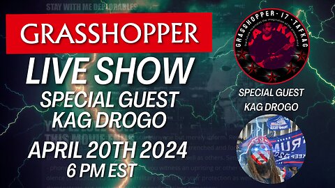 Grasshopper Live Show - Special Guest KAGDROGO