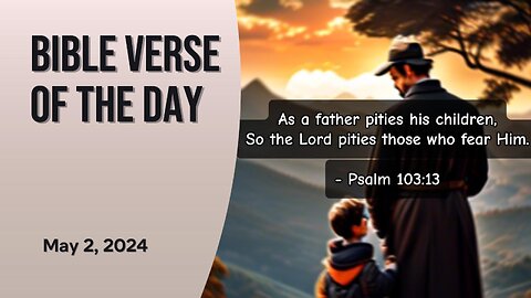 Bible Verse of the Day: May 2, 2024