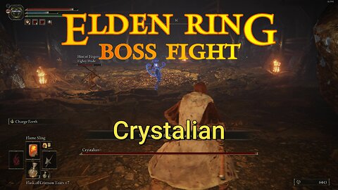 Elden Ring : Boss Fight - Crystalian