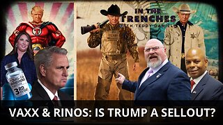 LIVE: DID TRUMP SELL OUT TO THE SWAMP BY PUSHING VAX & SUPPORTING RINO’S ?