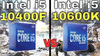 Intel i5 10400F vs i5 10600K 👌Gaming BOTECH with an RTX 2070 in 8 Games