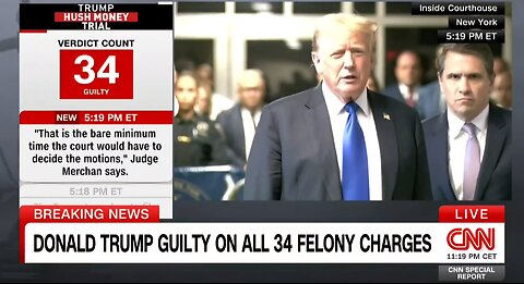 Trump Responds After Guilty Verdict