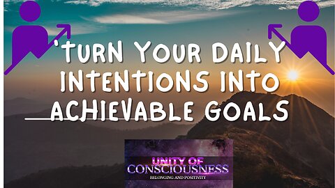 Turn your Daily Intentions into #AchievableGoals, Intend & Measure Your Growth #shorts