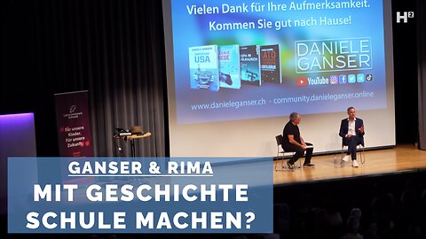 Daniele Ganser & Marco Rima: Politik, Geschichte und Humor – eine gehalt- und sinnvolle Kombination