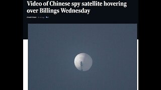 Video of Chinese spy satellite hovering over Billings Wednesday