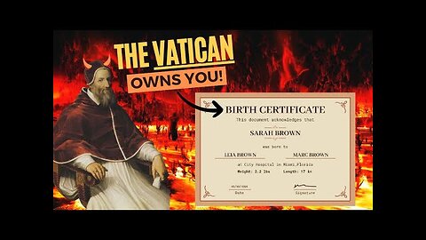 Slaves Society - Birth certificates, Strawman & Slavery