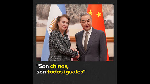 Canciller argentina dice que los chinos “son todos iguales” y estalla la Red