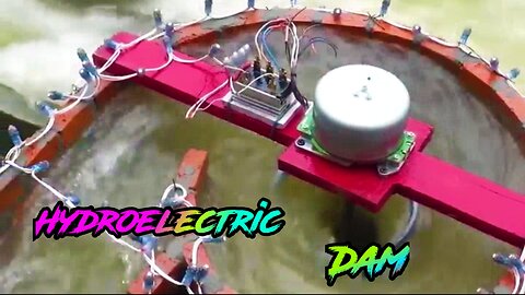 DIY This person made a beautiful hydroelectric dam