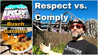 IRON GWAZI! | Respect vs. Comply | Busch Gardens | Bring Back Dining Plans | Passmember Benefits