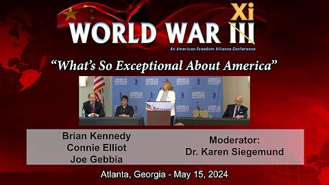 "What's so Exceptional About America" - Panel Discussion