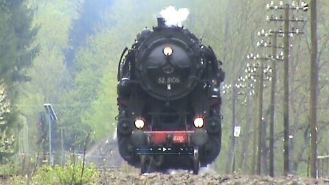 Dampflok 528106 in Nassau auf der Lahntalbahn und RTS ER20, BR612, Vectus Lint 41