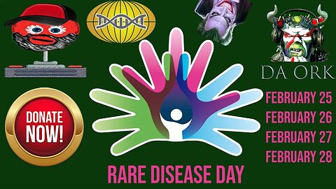 Rare Disease Day Month Fundraiser Kickoff and the new DCU News!