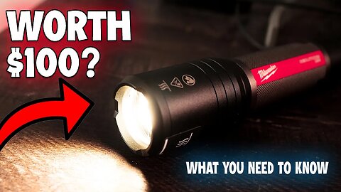 Milwaukee Tool is charging $100 for their new 2,000 Lumen Flashlight but is it really worth it?