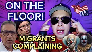 Migrants Complaining: Sleeping On The Floor! 🛌