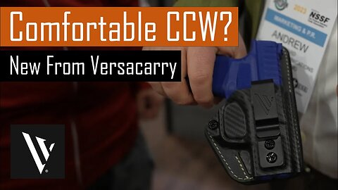 A REALLY Comfortable Holster?!?!?! - New From Versacarry!