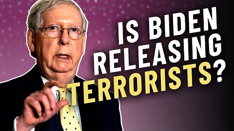 Mitch McConnell exposes Joe Biden's "literal obsession" with releasing dangerous prisoners