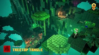 Treetop tangle on Minecraft Dungeons