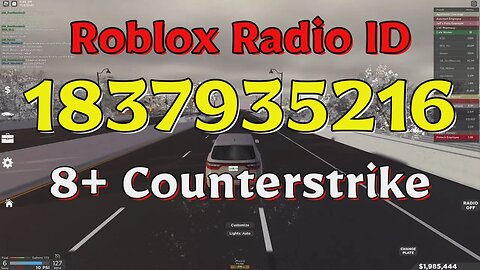 Counterstrike Roblox Radio Codes/IDs