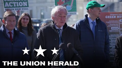 Senator Markey and Rep. AOC Hold Press Conference on 5th Anniversary of Green New Deal Resolution