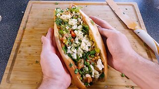 The Best Chipotle Chicken Sub You've Never Tried !