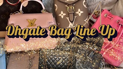 Dhgate Luxury Bag Haul