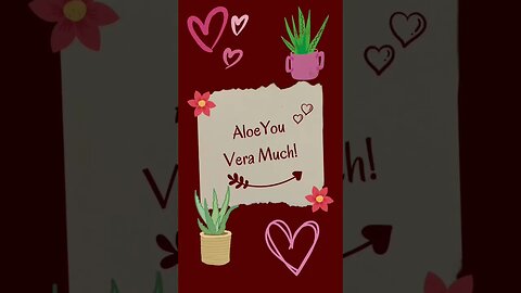 Valentine’s Countdown Day 5 | Succulents Instead of Flowers W/ Witty Puns #shorts