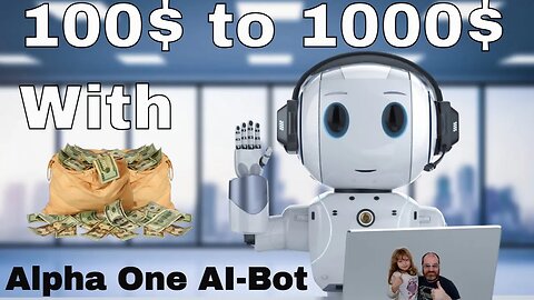 Binary Options Account From $100 to $1000 With Alpha One AI-Bot
