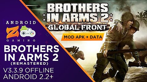 Brothers In Arms 2: Global Front - Android Gameplay (OFFLINE) 185MB+