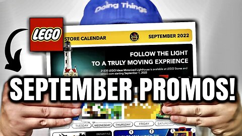NEW LEGO September 2022 PROMOS LEAK! Promotional Calendar Seems Regional?