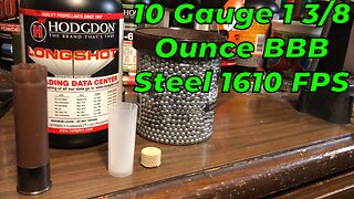 10 Gauge 1 3/8 Ounce BBB Steel 1610 FPS
