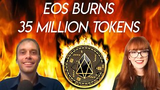 EOS just burned 35 million tokens!