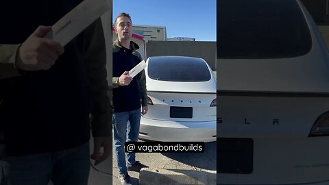 Making your Tesla look better! #vagabondbuilds #teslaaccessories #tesla #sportlover