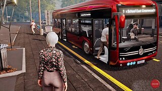 Bus Simulator 21 Marcedes Benz Next-Generation Graphics 2023 Gameplay