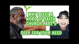 TV Preachers Say to Give a Seed Out of Your Need
