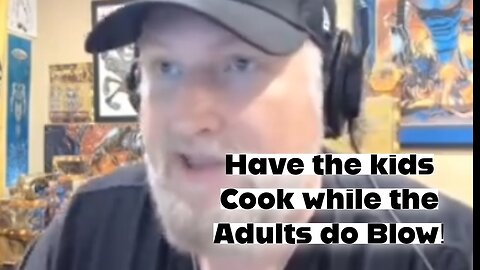 Loser thinks kids should cook so parents can do drugs!
