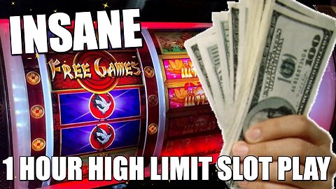 INSANE ONE HOUR CHASE WITH MAKE THE CASH SLOT MACHINE!