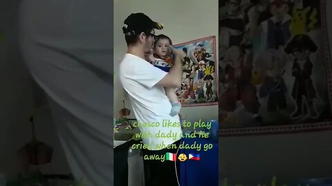 Chesco play with Xmandre Daddy and when Daddy go He Cry a Lot 🇮🇹👼😭🇵🇭