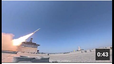 IRGC's Martyr Mahdavi warship, equipped with long-range ballistic missiles and cruise missiles