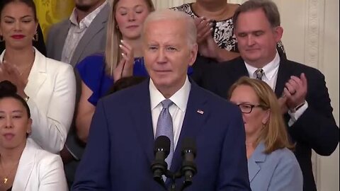 Biden: ‘As a Nation, We Need to Support Women’s Sports’