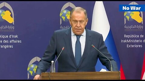 Lavrov's speech at a press conference in Iraq, Baghdad!!