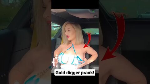 Gold digger prank 🤑🤑 so sexy girls😍 #prank2023 #golddigger #shorts